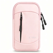Tech-Protect M6 Universal Sport Armband 6.9" - Lightweight Water-Resistant Fitness Companion - Pink