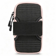 Tech-Protect M6 Universal Sport Armband 6.9" - Lightweight Water-Resistant Fitness Companion - Pink
