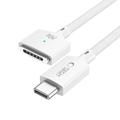 Tech-Protect MMC01 Ultraboost USB-C to MagSafe 3 Cable 140W - 2m - White