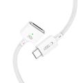 Tech-Protect MMC01 Ultraboost USB-C to MagSafe 3 Cable 140W - 2m - White