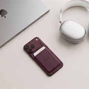 Tech-Protect MagWallet MagSafe Card Holder - Burgundy