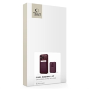 Tech-Protect MagWallet MagSafe Card Holder - Burgundy