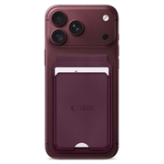 Tech-Protect MagWallet Stand MagSafe Comatible Card Holder - Burgundy