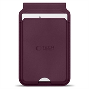 Tech-Protect MagWallet Stand MagSafe Comatible Card Holder - Burgundy