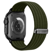 Tech-Protect Nylon Sport Strap - Apple Watch 8/9/10/11/SE/Ultra - 44/45/46/49mm - Army Green