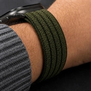 Tech-Protect Nylon Sport Strap - Apple Watch 8/9/10/11/SE/Ultra - 44/45/46/49mm - Army Green