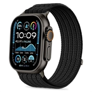 Tech-Protect Nylon Sport Strap - Apple Watch 8/9/10/11/SE/Ultra - 44/45/46/49mm - Black