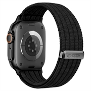Tech-Protect Nylon Sport Strap - Apple Watch 8/9/10/11/SE/Ultra - 44/45/46/49mm - Black