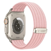 Tech-Protect Nylon Sport Strap - Apple Watch 8/9/10/11/SE/Ultra - 44/45/46/49mm - Light Pink