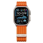 Tech-Protect Nylon Sport Strap - Apple Watch 8/9/10/11/SE/Ultra - 44/45/46/49mm - Orange
