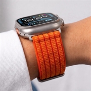 Tech-Protect Nylon Sport Strap - Apple Watch 8/9/10/11/SE/Ultra - 44/45/46/49mm - Orange