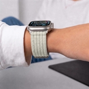 Tech-Protect Nylon Sport Strap - Apple Watch 8/9/10/11/SE/Ultra - 44/45/46/49mm - Starlight