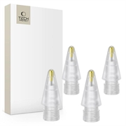 Tech-Protect Stylus Tips 4-Pack for Apple Pencil - White