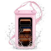 Tech-Protect UWC7 Universal Waterproof Floating Case 6.9" - Pink