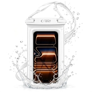 Tech-Protect UWC7 Universal Waterproof Floating Case 6.9" - White