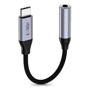 Tech-Protect UltraBoost Adapter USB-C/Jack 3.5mm DAC - Iron Grey