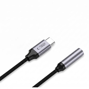 Tech-Protect UltraBoost Adapter USB-C/Jack 3.5mm DAC - Iron Grey