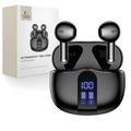 Tech-Protect UltraBoost TWS Core G2 Wireless Earphones with LED Display - Black
