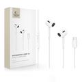 Tech-Protect Ultraboost Core G2 Wired USB-C Earphones - White