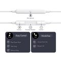 Tech-Protect Ultraboost Core G3 3.5mm Wired Earphones - White
