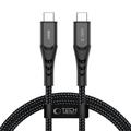 Tech-Protect Ultraboost UB11T USB-C Cable - PD 240W/QC 4.0, 1m - Black