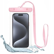 Tech-Protect Universal Waterproof Case - 6.9" - Pink