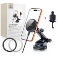 Tech-Protect V9 ArcticBoost MagSafe Car Holder/Charger 25W - Black