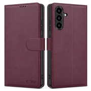 Samsung Galaxy A27 Tech-Protect Wallet Case W. Magnet & Stand - Mulberry