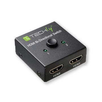 Techly 2-Port Bi-Directional HDMI Switch - 4K