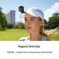 Telesin Magnetic Brim Clip for Insta360 GO Ultra - Black