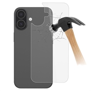 iPhone 17 Tempered Glass Back Cover Protector - 9H - Clear