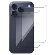 iPhone 18 Pro Tempered Glass Back Cover Protector - 9H - 2 Pcs. - Clear