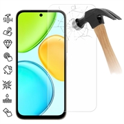 Honor X6e Tempered Glass Screen Protector - 9H - Case Friendly - Transparent