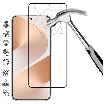 Huawei Pura 80 Pro/80 Pro+/80 Ultra Full Cover Tempered Glass Screen Protector - 9H - Black Edge