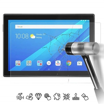 Lenovo Tab P10 Tempered Glass Screen Protector - 9H, 0.3mm - Case Friendly  - Clear