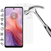 Motorola Moto E14 Tempered Glass Screen Protector - Case Friendly - Transparent