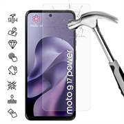 Motorola Moto G17 Power Tempered Glass Screen Protector - 9H - Case Friendly - Transparent