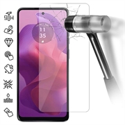Motorola Moto G24 Tempered Glass Screen Protector - Case Friendly - Clear