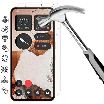 Nothing CMF Phone 2 Pro Tempered Glass Screen Protector - 9H - Case Friendly - Transparent