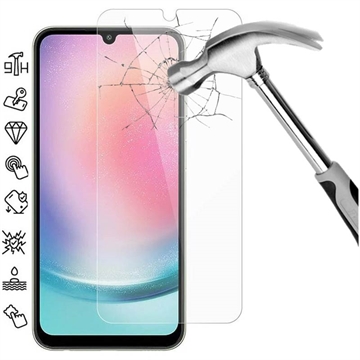 Samsung Galaxy A25 Tempered Glass Screen Protector - Case Friendly - Clear