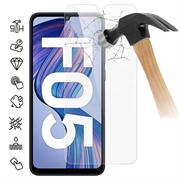 Samsung Galaxy F05 Tempered Glass Screen Protector - Case Friendly - Transparent