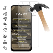 Xiaomi Poco C81 Tempered Glass Screen Protector - 9H - Case Friendly - Transparent