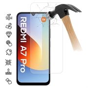 Xiaomi Redmi A7 Pro Tempered Glass Screen Protector - 9H - Case Friendly - Transparent