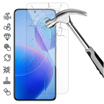 Xiaomi Redmi K80/K80 Pro/Poco F7 Ultra/Poco F7 Pro Tempered Glass Screen Protector - Case Friendly - Transparent