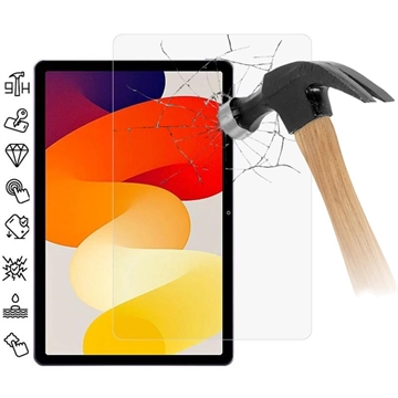 Xiaomi Redmi Pad SE 8.7 Tempered Glass Screen Protector - Case Friendly - Transparent