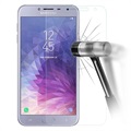 Samsung Galaxy J4 Tempered Glass Screen Protector - 9H, 0.3mm - Clear