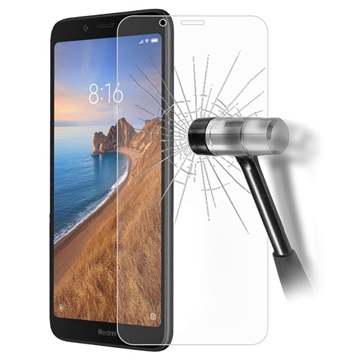 Xiaomi Redmi 7A Tempered Glass Screen Protector - 0.3mm - Transparent