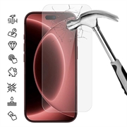 iPhone 18 Pro Max Tempered Glass Screen Protector - 9H - Case Friendly - Transparent