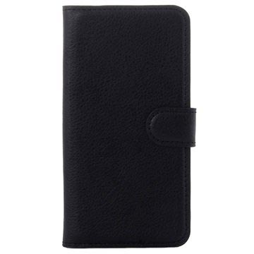 Samsung Galaxy S6 Textured Wallet Case - Black