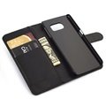 Samsung Galaxy S6 Textured Wallet Case - Black